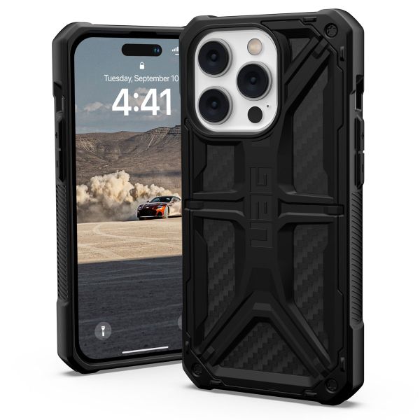 UAG Coque Monarch iPhone 14 Pro - Carbon Fiber