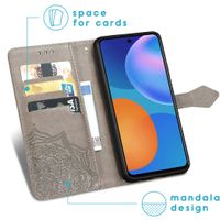 imoshion Etui de téléphone portefeuille Huawei P Smart (2021) - Gris