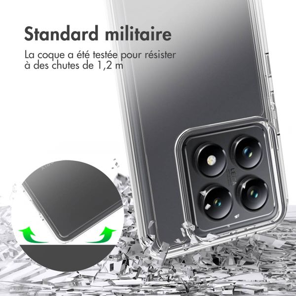 Accezz Coque Xtreme Impact Xiaomi 14T Pro - Transparent