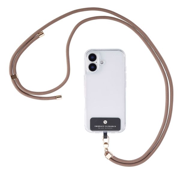 Selencia Cordon de téléphone universel - Mokka