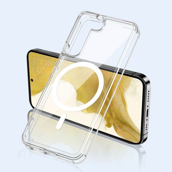 imoshion Coque arrière de protection avec MagSafe Samsung Galaxy S22 - Transparent