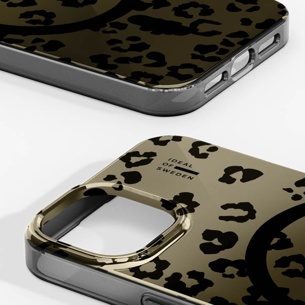 iDeal of Sweden Coque miroir avec MagSafe Apple iPhone 13/14/15/16e - Leo Ombre