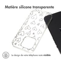 imoshion Coque Design Apple iPhone 15 Pro - Hearts