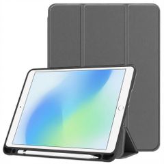 imoshion Coque tablette Trifold Apple iPad 6 (2018) 9.7 pouces / iPad 5 (2017) 9.7 pouces / Air 2 (2014)/Air 1 (2013) - Gris