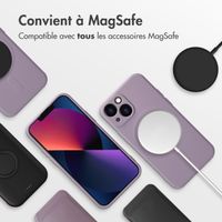 imoshion Coque Couleur avec MagSafe iPhone 13 Mini - Violet