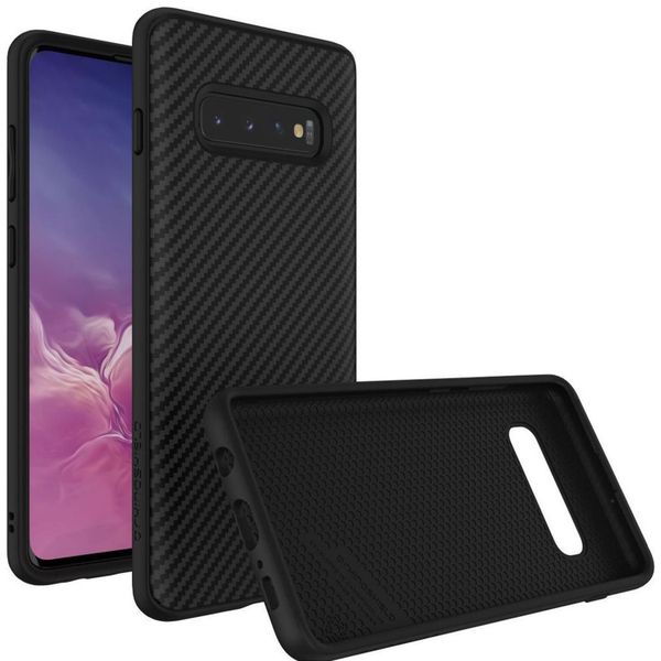 RhinoShield Coque SolidSuit Samsung Galaxy S10 Plus - Carbon Fiber