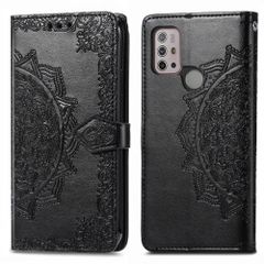 imoshion Etui de télephone Mandala Motorola Moto G30 / G20 / G10 (Power) - Noir