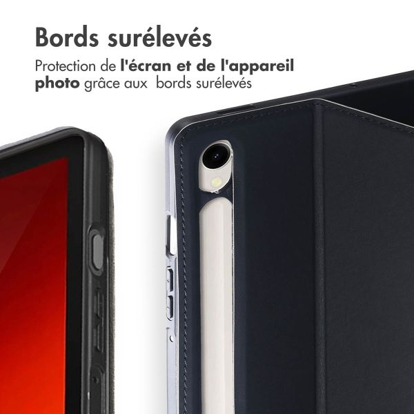 Accezz Coque tablette Classic Samsung Galaxy Tab S9 11.0 pouces / Tab S10 FE / S9 FE 10.9 pouces - Noir