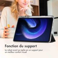 imoshion Coque tablette rigide Trifold Xiaomi Pad 6 / 6 Pro - Noir