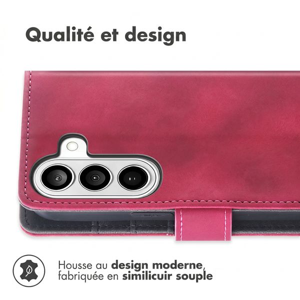 imoshion Etui de télephone portefeuille avec cordon Samsung Galaxy A27 (5G) - Rouge