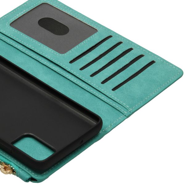 Porte-monnaie de luxe Samsung Galaxy A51 - Turquoise