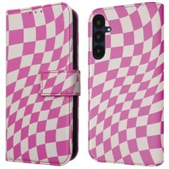 imoshion Étui de téléphone portefeuille Design Samsung Galaxy A25 (5G) - Retro Pink