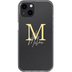 Coque avec votre propre photo et/ou texte Apple iPhone 13 - Letter
