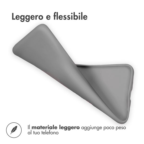 imoshion Coque Couleur Apple iPhone 12 (Pro) - Gris