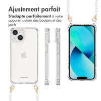 imoshion Coque avec cordons de téléphone Apple iPhone 13 - Perles