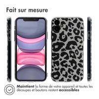 imoshion Coque Design Apple iPhone 11 - Leopard Transparent