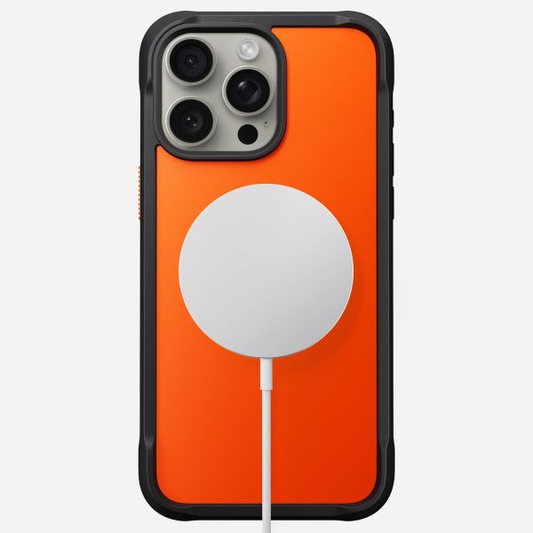 Nomad Coque Rugged Apple iPhone 15 Pro Max - Ultra Orange