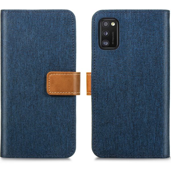 imoshion Étui de téléphone portefeuille Canvas Luxe Galaxy A41