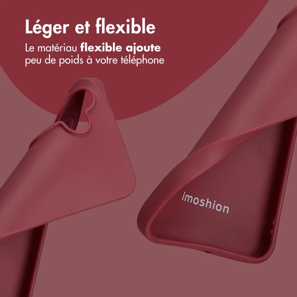imoshion Coque Couleur Samsung Galaxy A17 - Wine Red
