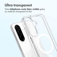 Accezz Coque arrière Xtreme Impact avec MagSafe Samsung Galaxy A17 (5G) - Transparent