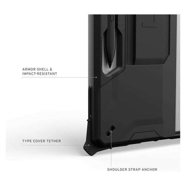 UAG Coque Scout Handstrap Microsoft Surface Pro 12 - Black