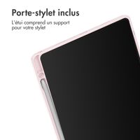 imoshion Coque tablette rigide Trifold Samsung Galaxy Tab A9 Plus - Rose