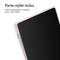 imoshion Coque tablette rigide Trifold iPad Samsung Galaxy Tab A9 Plus - Rose