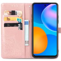 imoshion Etui de télephone Mandala Huawei P Smart (2021) - Rose Doré