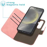 imoshion Etui de télephone luxe 2-en-1 amovible Samsung Galaxy S25 - Rose