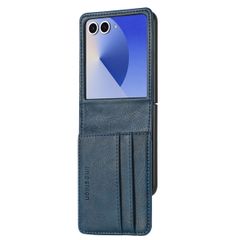 imoshion Étui de télephone portefeuille Luxe Samsung Galaxy Z Flip 7 - Bleu foncé