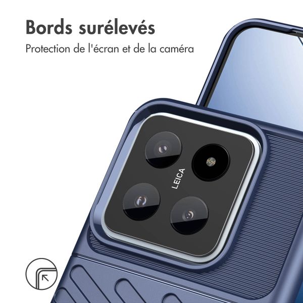 imoshion Coque arrière Thunder Xiaomi 14 - Bleu foncé