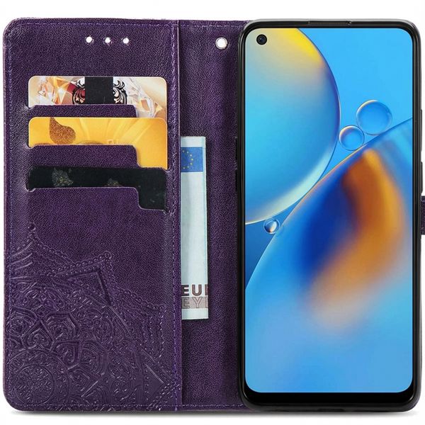 imoshion Etui de télephone Mandala Oppo A74 (4G) - Violet