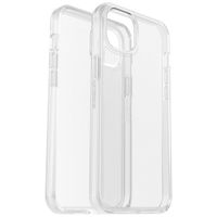 OtterBox Coque Symmetry + Protection d'écran iPhone 14 Plus - Transparent