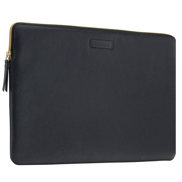 dbramante1928 ﻿Paris Sleeve - Pochette ordinateur 15-16 pouces - Cuir véritable - MacBook Pro 15 pouces - Night Black