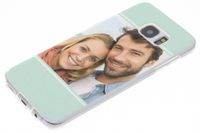 Concevez votre propre coque en gel Samsung Galaxy S7 Edge - Transparent