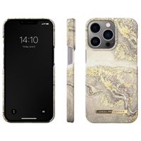 iDeal of Sweden Coque Fashion Apple iPhone 13 Pro - Sparkle Greige Marble