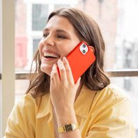 Accezz Coque Liquid Silicone Samsung Galaxy A53 - Rouge