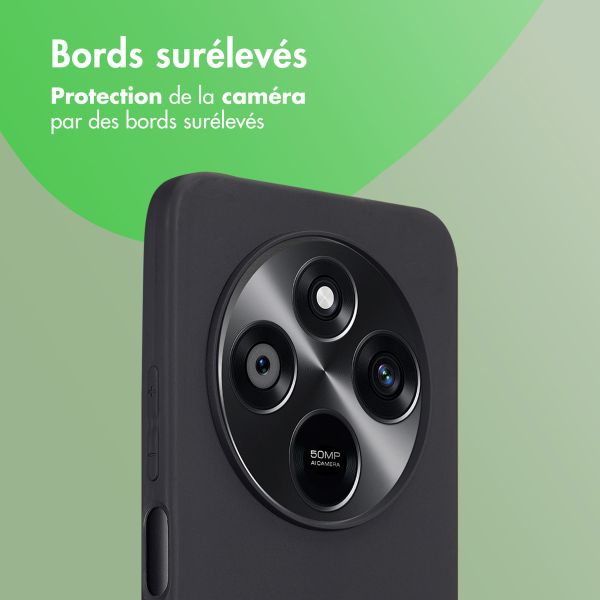 imoshion Coque Couleur Xiaomi Redmi 14C - Noir