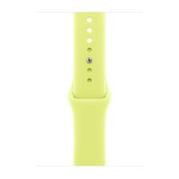 Apple Bracelet Sport Apple Watch Series 1 t/m 11 / SE / Ultra (44/45/46/49 mm) - Taille S/M - Neon Yellow