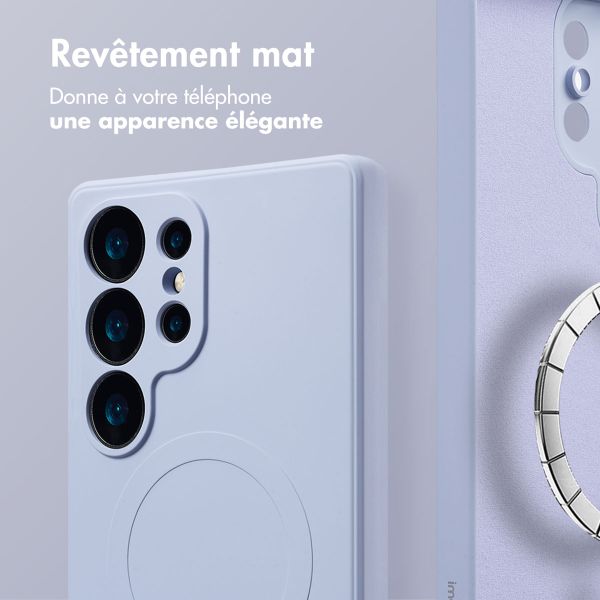 imoshion Coque Couleur avec MagSafe Samsung Galaxy S25 Ultra - Lila