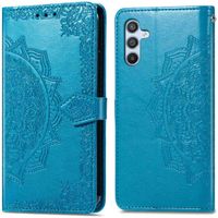 imoshion Etui de téléphone portefeuille Mandala Samsung Galaxy A26 - Turquoise