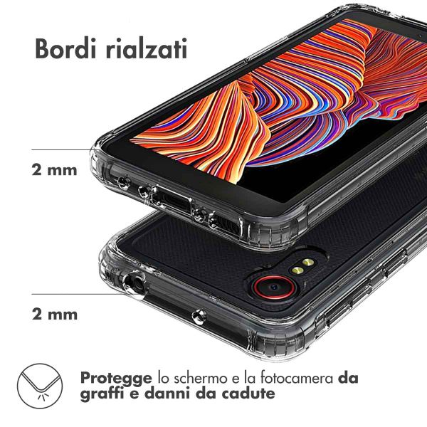 Accezz Coque Xtreme Impact Samsung Galaxy Xcover 5 - Transparent
