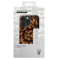 iDeal of Sweden Clear Case MagSafe iPhone 15 Pro Max - Tortoise