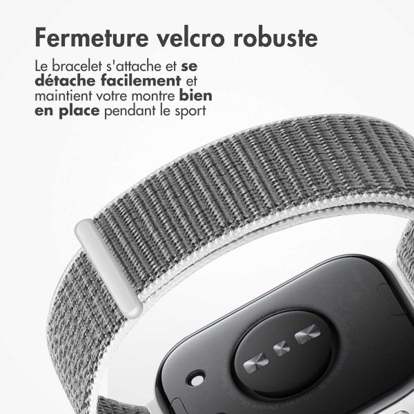 imoshion Bracelet en nylon Huawei Watch Fit 4 / 4 Pro - Seashell