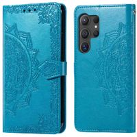 imoshion Etui de téléphone portefeuille Mandala Samsung Galaxy S25 Ultra - Turquoise