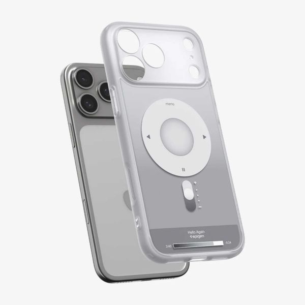 Spigen Coque Ultra Hybrid MagSafe Apple iPhone 17 Pro Max - Clear Silver