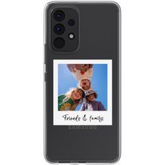 Coque avec votre propre photo et/ou texte Samsung Galaxy A53 - Polaroid
