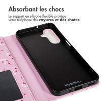 imoshion Étui de télephone portefeuille Design Samsung Galaxy A36 - Blush Berries