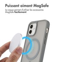 imoshion Coque Color Guard avec MagSafe iPhone 12 (Pro) - Gris