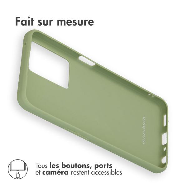 imoshion Coque Couleur Oppo A57(s) - Olive Green